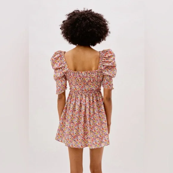 For Love & Lemons Libby Mini Dress - Picture 3 of 13